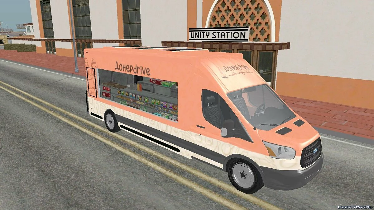 Ford Transit (FOODTRUCK) / GTA San Andreas