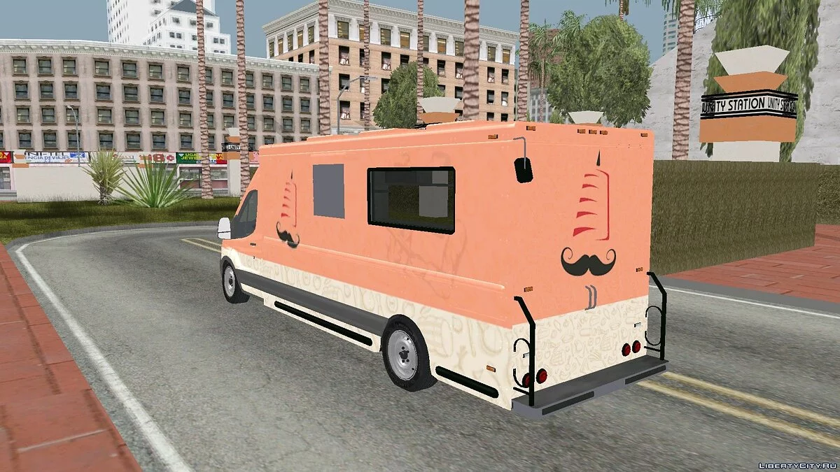 Ford Transit (FOODTRUCK) / GTA San Andreas
