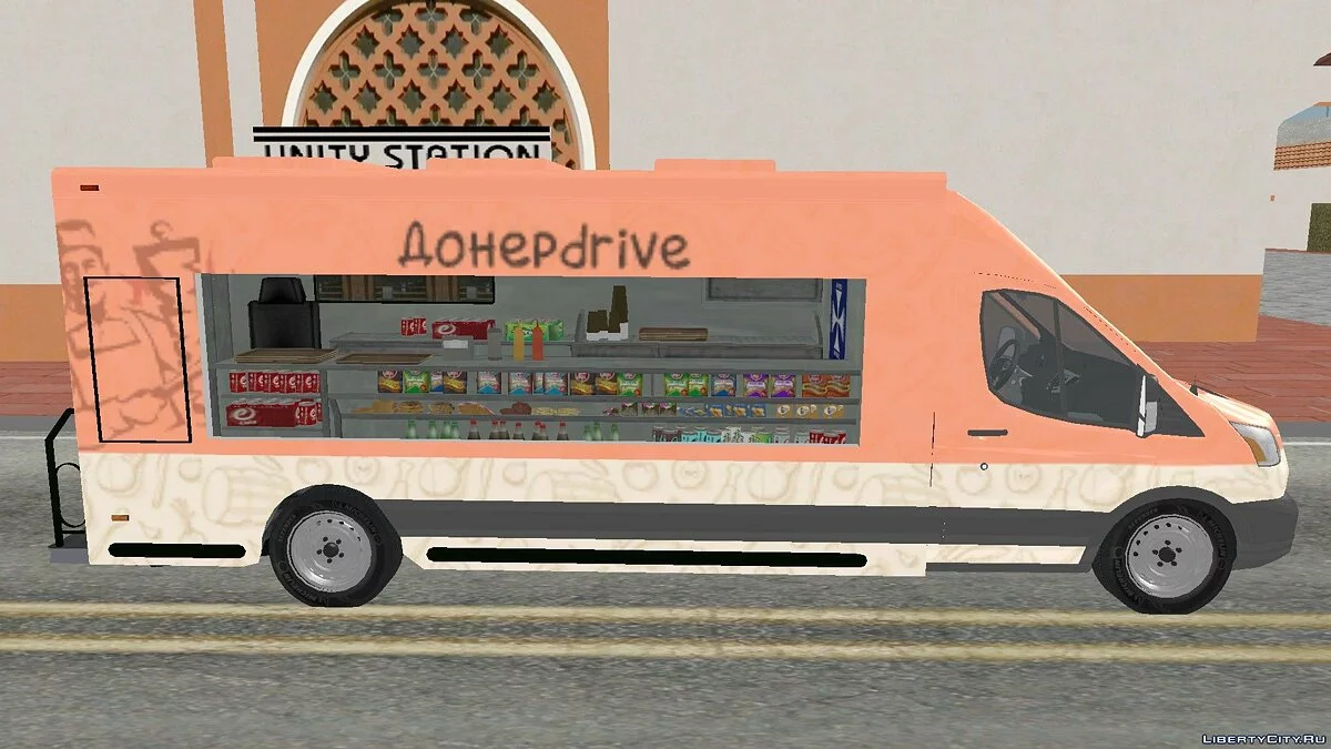 Ford Transit (FOODTRUCK) / GTA San Andreas