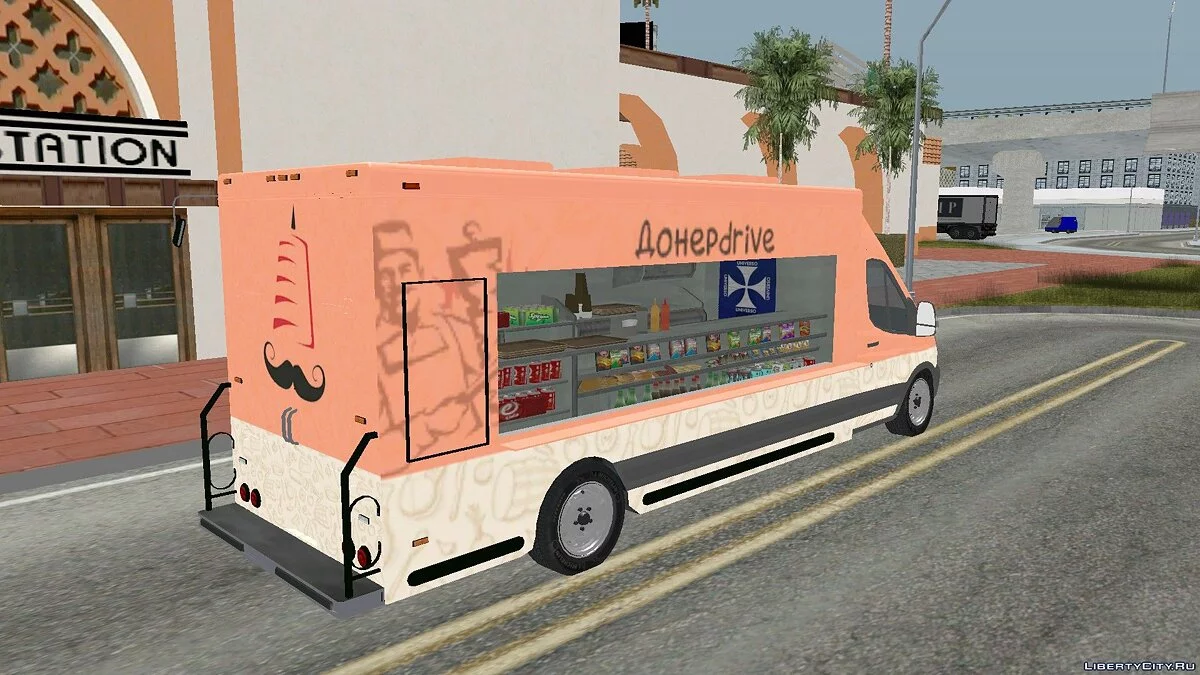 Ford Transit (FOODTRUCK) / GTA San Andreas