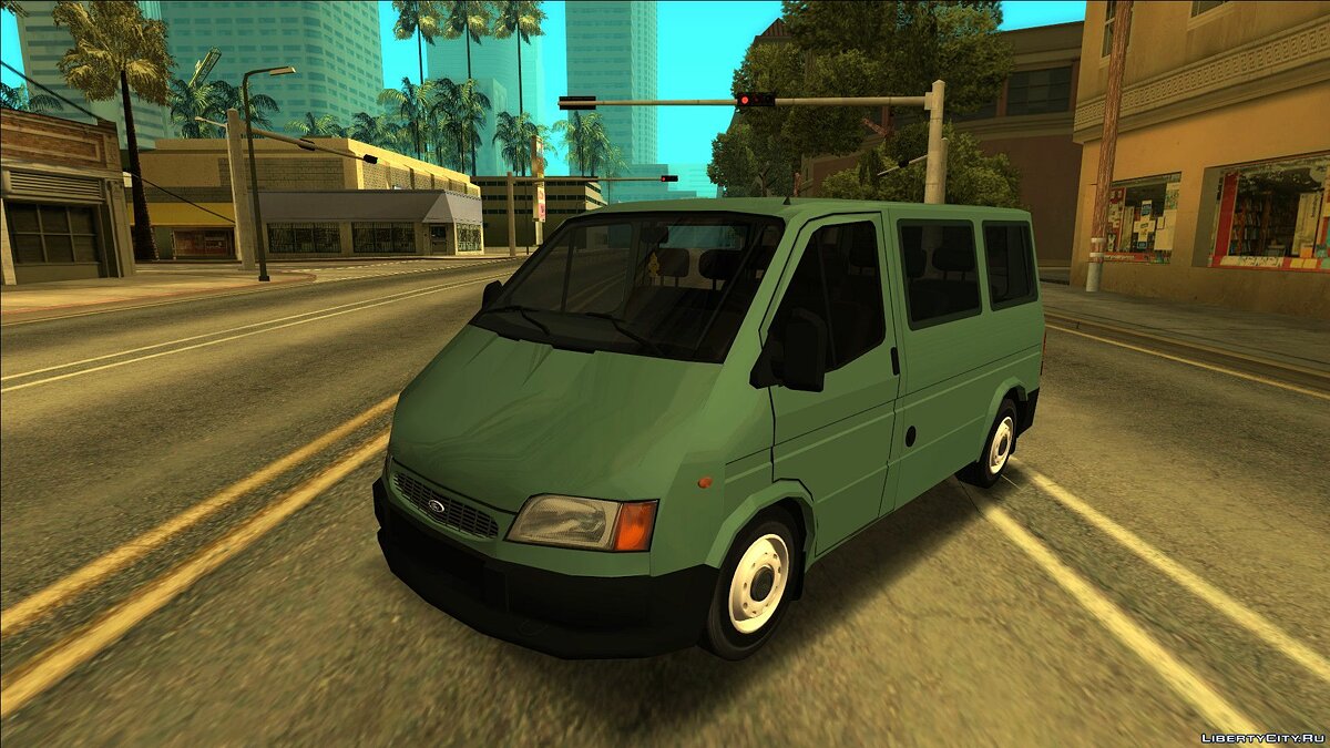 Скачать Ford Transit v2 для GTA San Andreas