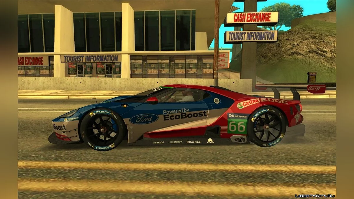 Ford GT Le Mans 2016-2019 / GTA San Andreas