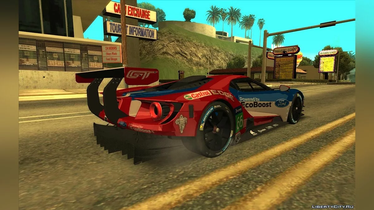 Ford GT Le Mans 2016-2019 / GTA San Andreas