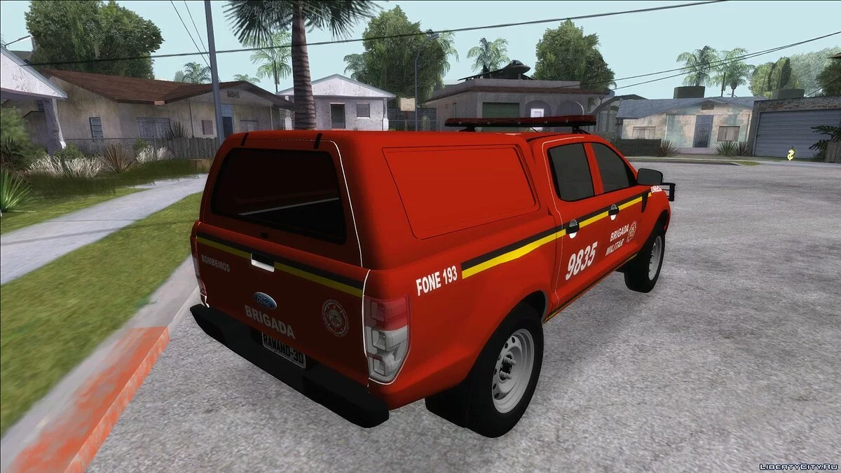 Ford Ranger Brazilian Police / GTA San Andreas