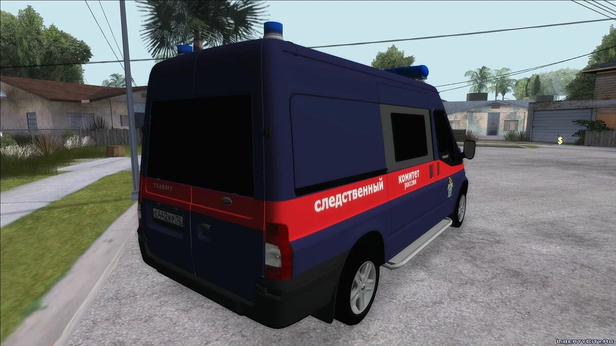 Ford Transit Следственного комитета РФ / GTA San Andreas