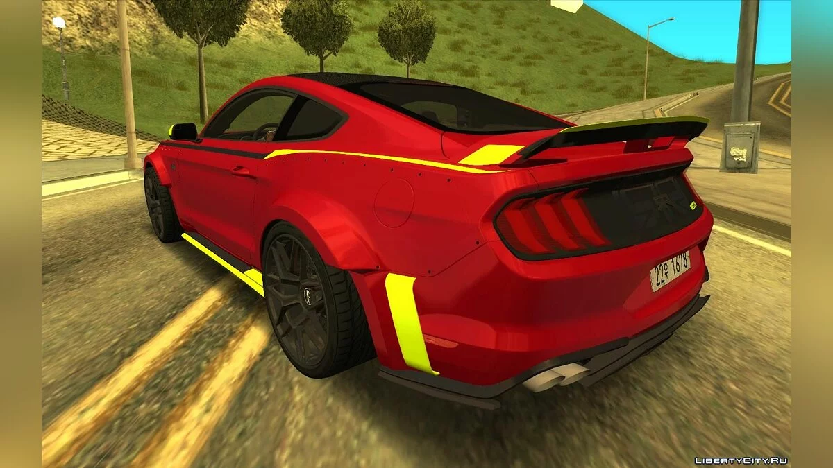 Ford Mustang RTR Spec 5 2021 / GTA San Andreas