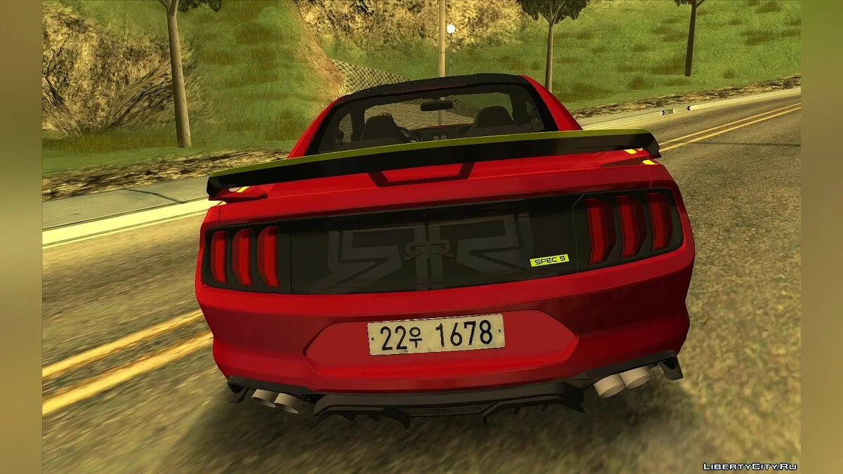 Ford Mustang RTR Spec 5 2021 / GTA San Andreas