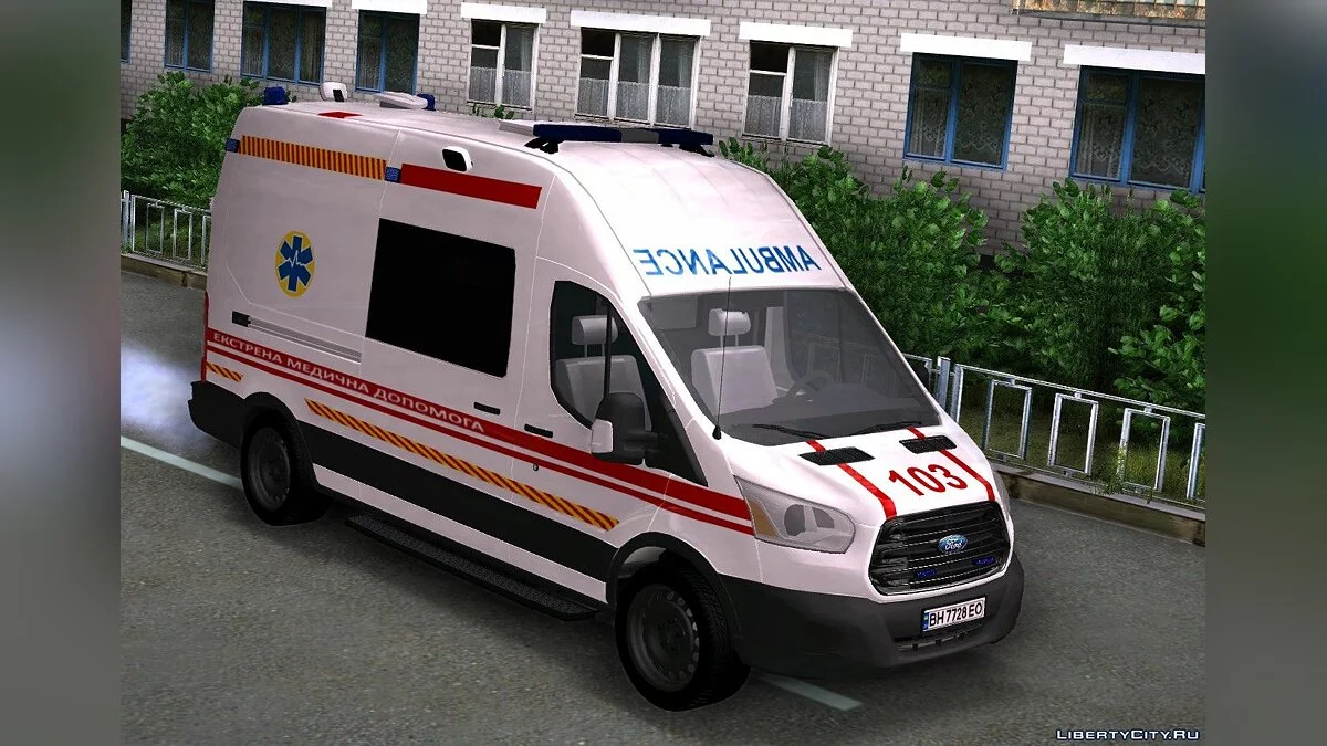 Ford Transit Екстрена Медична Допомога / GTA San Andreas