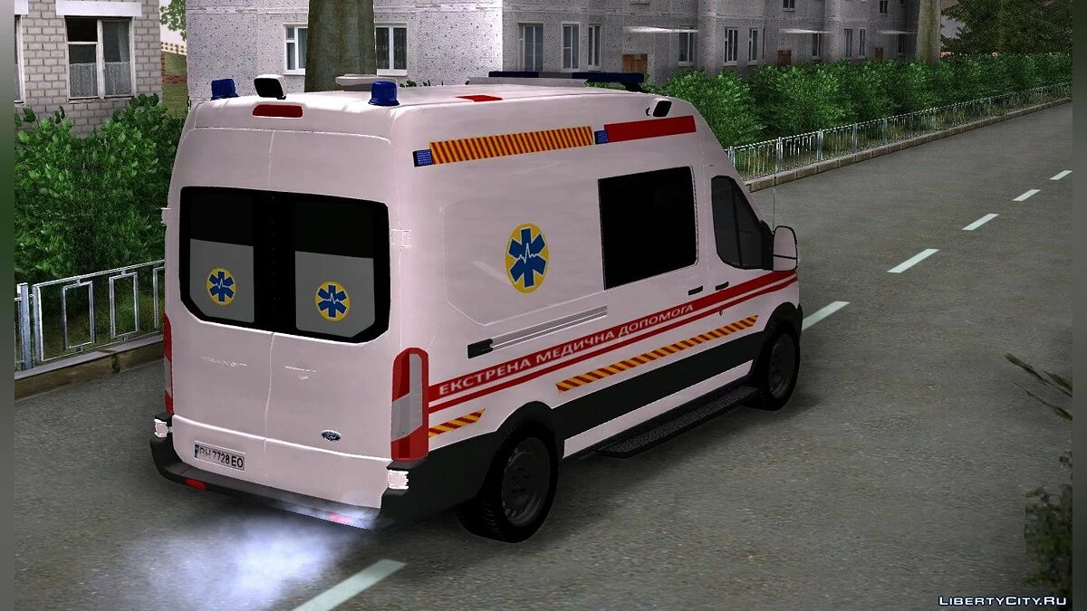 Ford Transit Екстрена Медична Допомога / GTA San Andreas