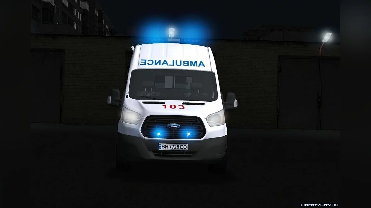 Ford Transit Швидка Медична Допомога м. Одесса / GTA San Andreas