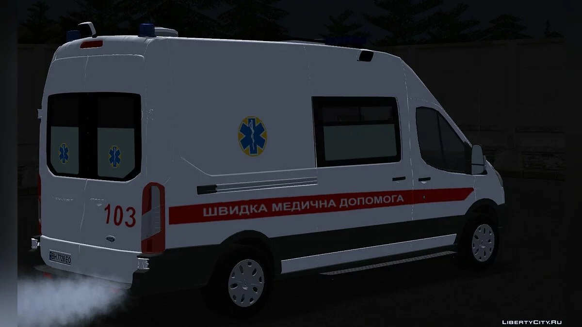 Ford Transit Швидка Медична Допомога м. Одесса / GTA San Andreas