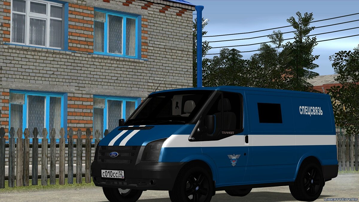 Скачать Ford Transit Спецсвязь для GTA San Andreas