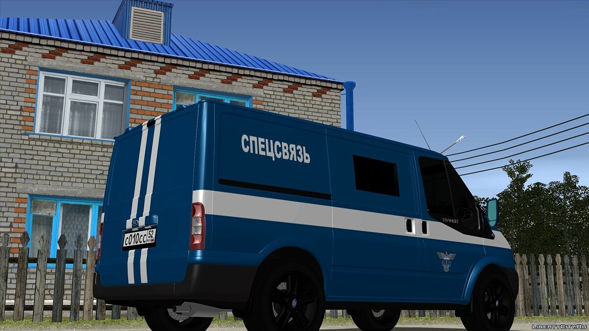 Скачать Ford Transit Спецсвязь для GTA San Andreas