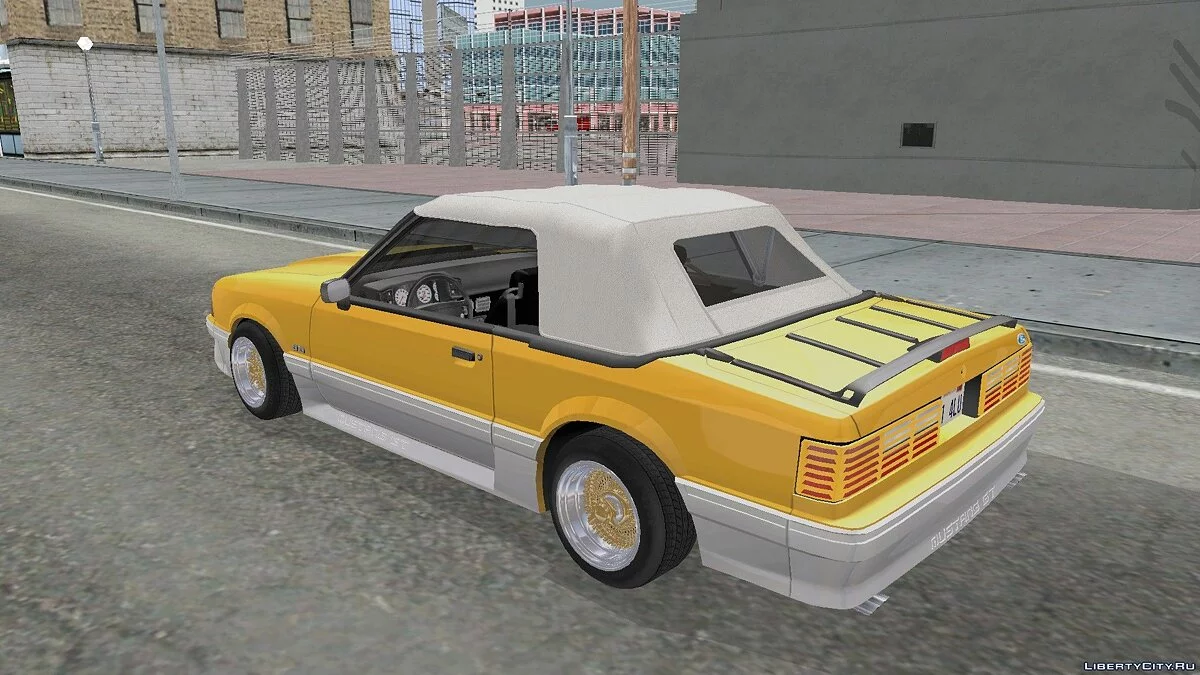 1987 Ford Mustang GT 5.0 Convertible / GTA San Andreas