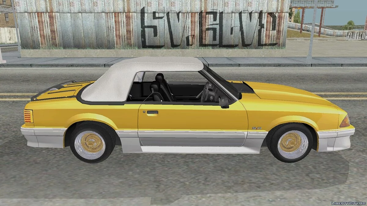 1987 Ford Mustang GT 5.0 Convertible / GTA San Andreas
