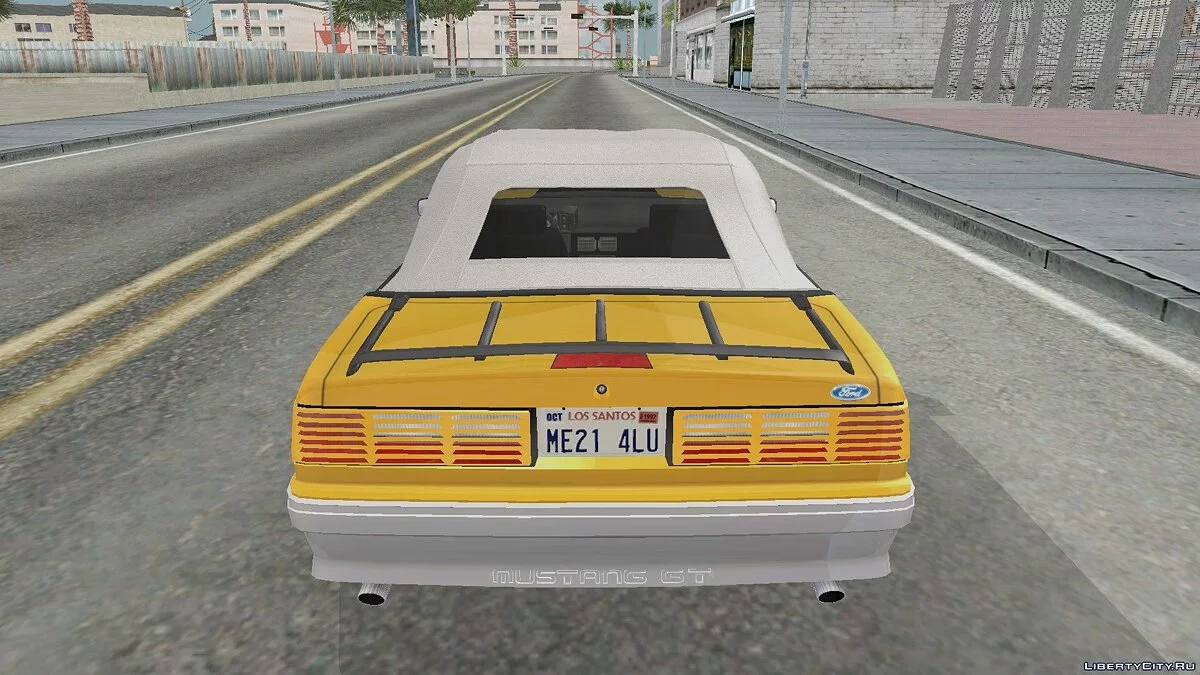1987 Ford Mustang GT 5.0 Convertible / GTA San Andreas