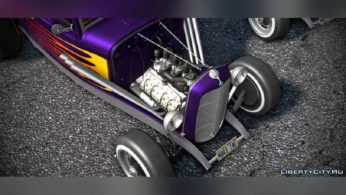 1932 Ford Model B DeLuxe 5W Coupe - Hot Rod / GTA San Andreas
