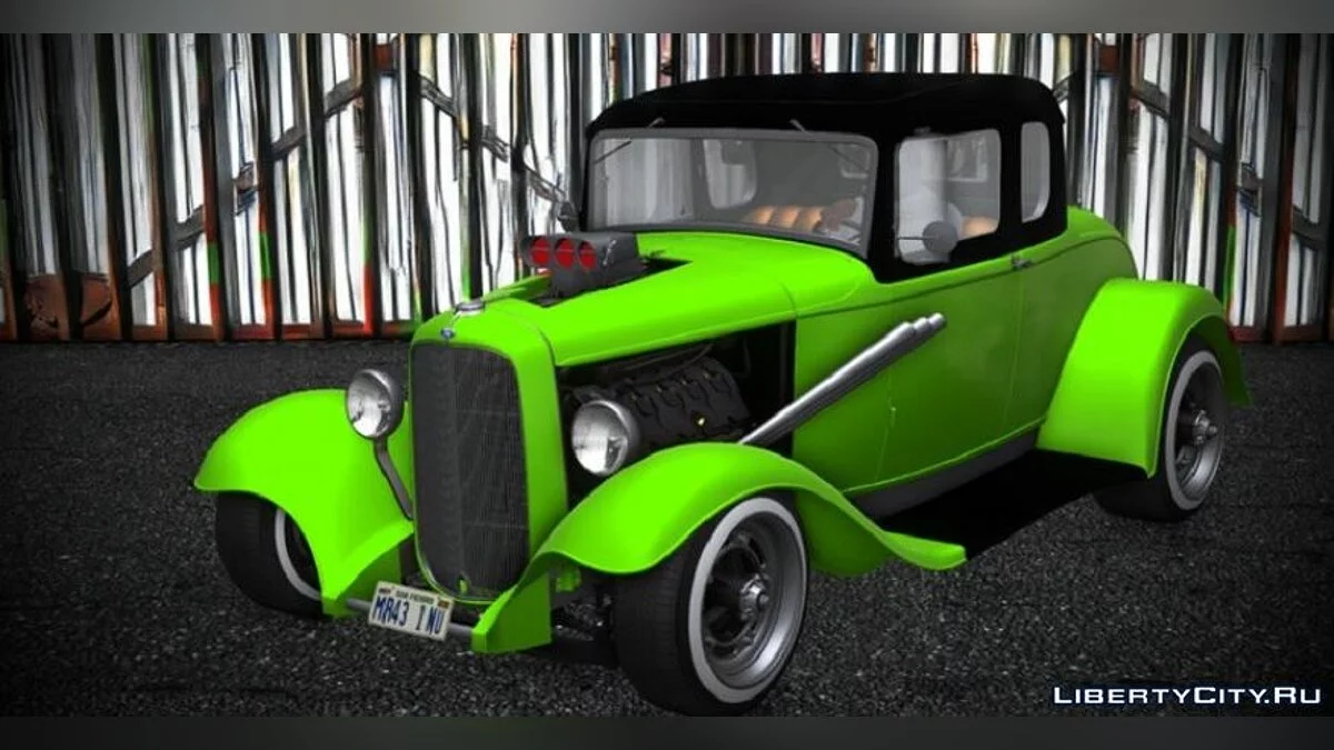1932 Ford Model B DeLuxe 5W Coupe - Hot Rod / GTA San Andreas