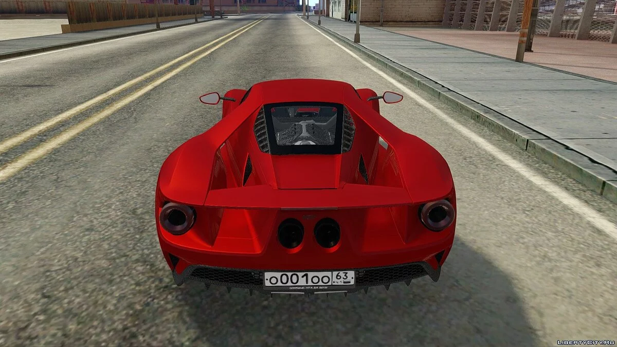 Ford GT II 2017 / GTA San Andreas