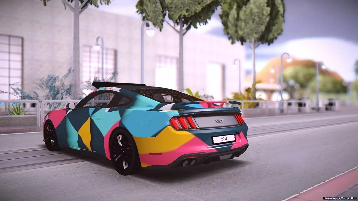 Ford Mustang GT 2018 / GTA San Andreas