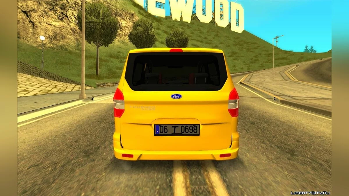 Ford Courier - Такси / GTA San Andreas
