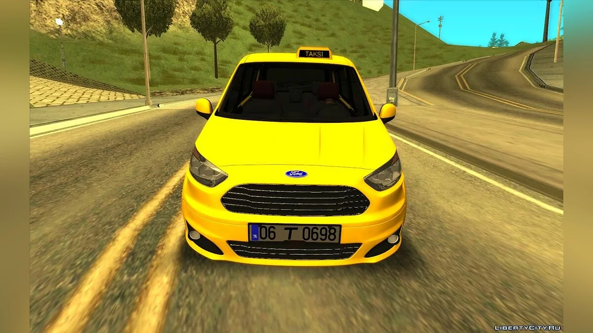 Ford Courier - Такси / GTA San Andreas