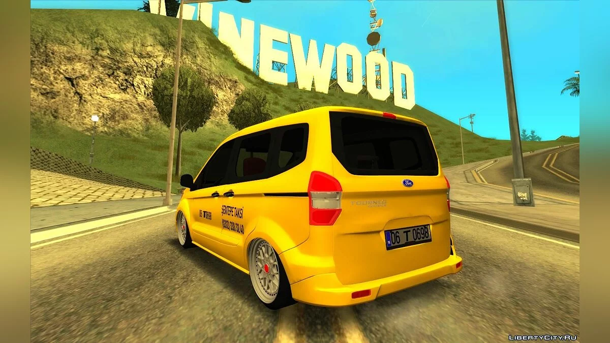 Ford Courier - Такси / GTA San Andreas