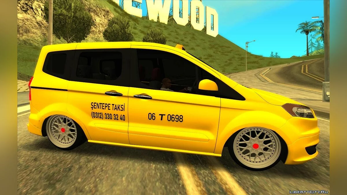Ford Courier - Такси / GTA San Andreas
