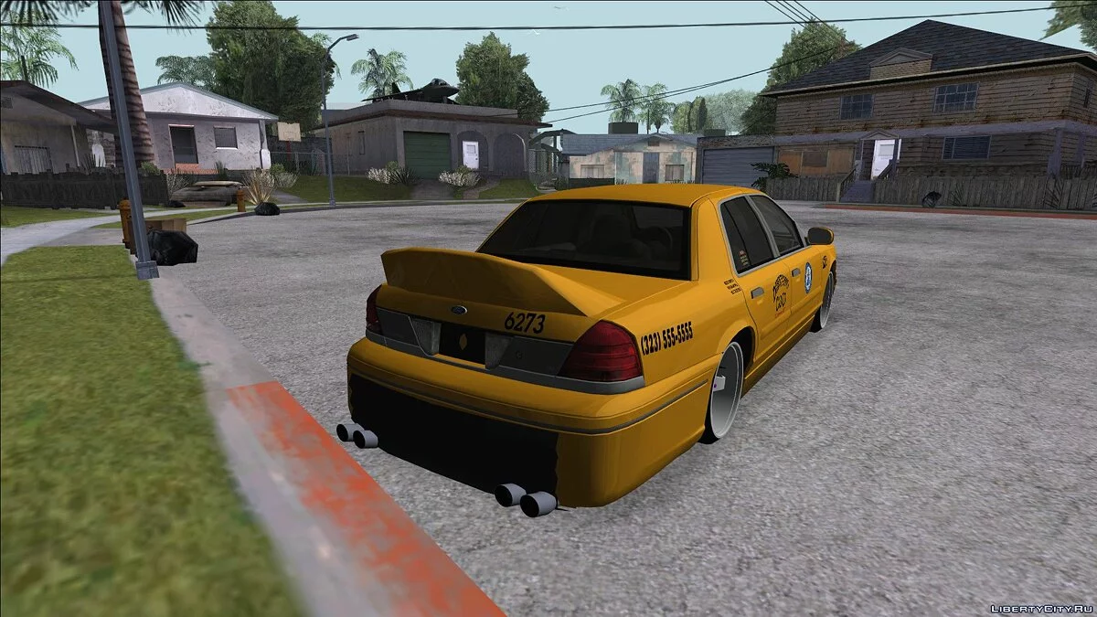 Ford Crown Victoria New York Taxi (Taxi Movie) / GTA San Andreas