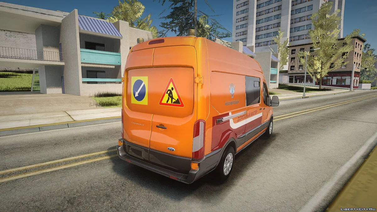 Ford Transit Дорожный мастер РОСАВТОДОР / GTA San Andreas