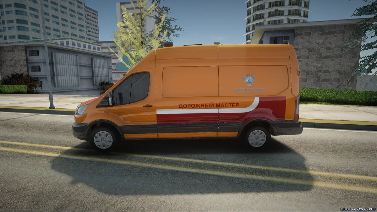 Ford Transit Дорожный мастер РОСАВТОДОР / GTA San Andreas