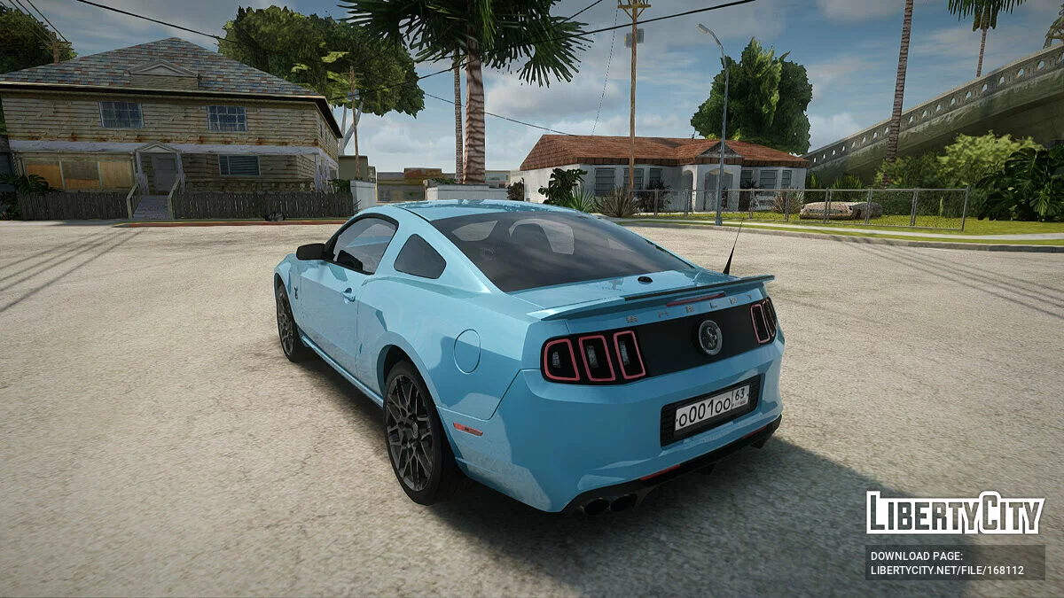 Ford Mustang Shelby GT500 / GTA San Andreas