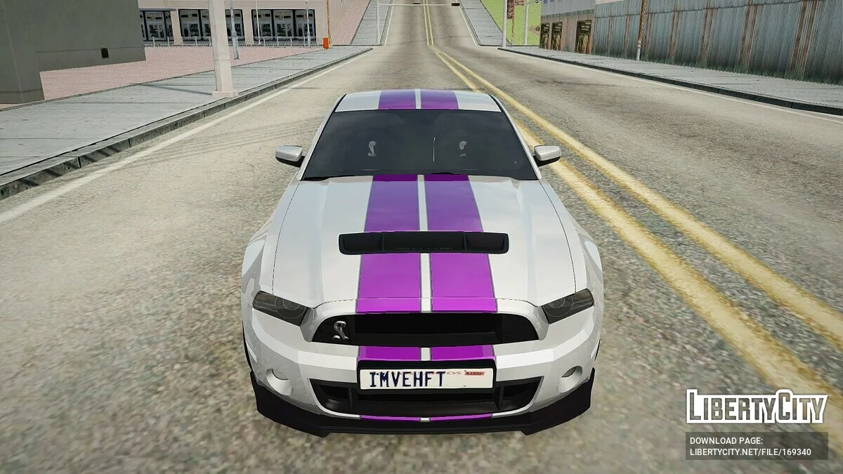 Ford Mustang Shelby GT500 / GTA San Andreas