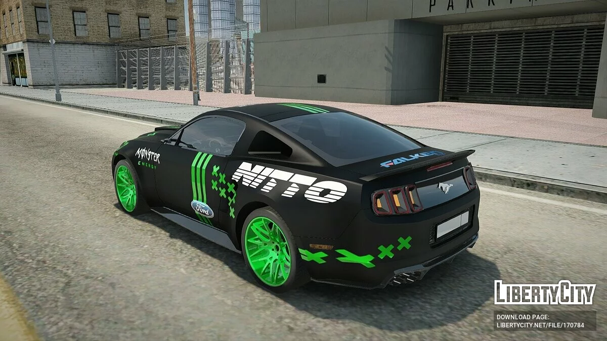 Ford Mustang Shelby GT500 / GTA San Andreas