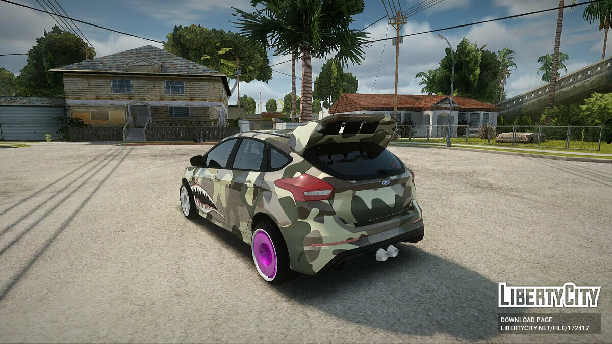 Ford Focus RS 2017 4x4 Drift / GTA San Andreas