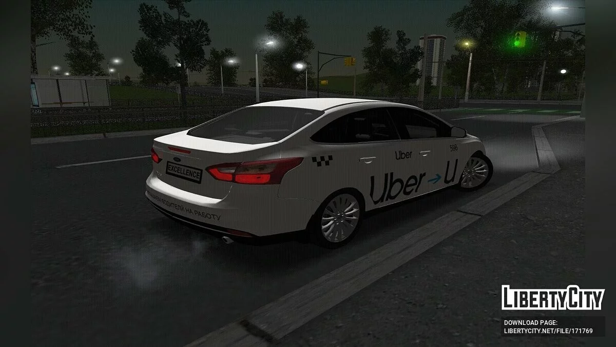 Ford Focus UBER / GTA San Andreas