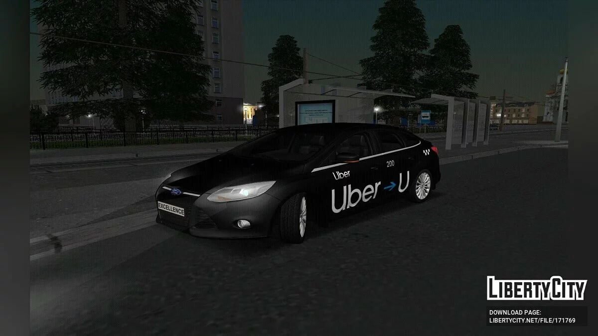 Ford Focus UBER / GTA San Andreas