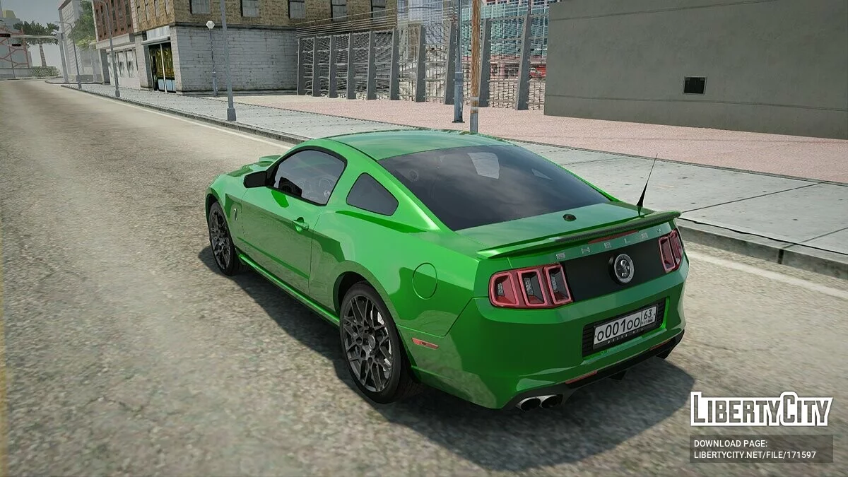 Ford Mustang Shelby GT500 / GTA San Andreas