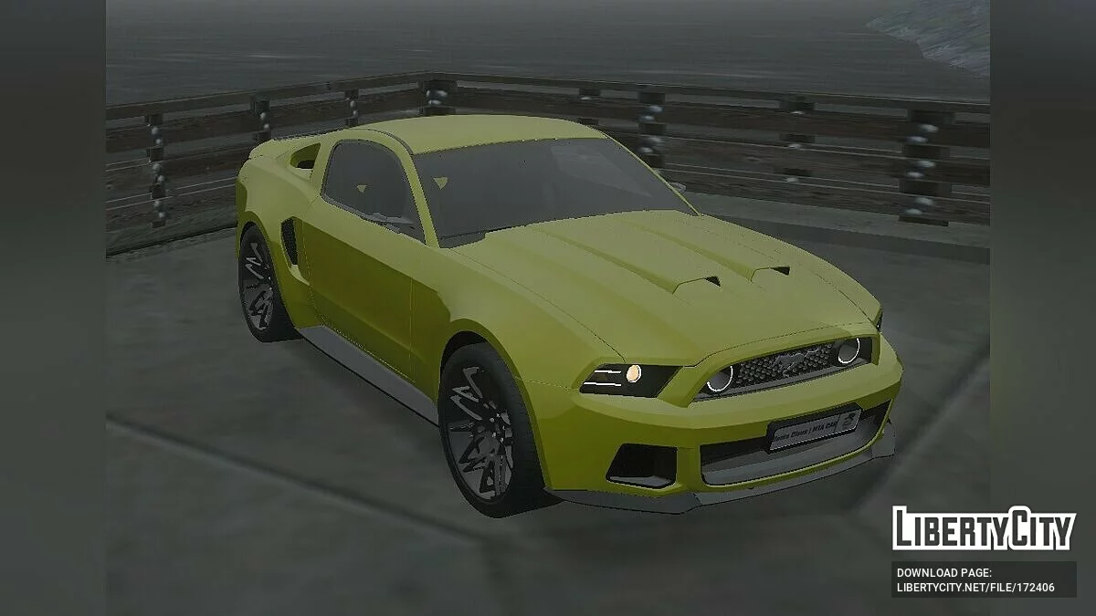 Ford Mustang Shelby GT500 / GTA San Andreas