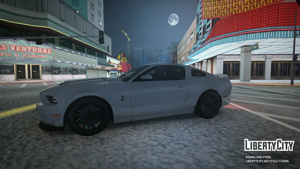 Ford Mustang Shelby GT500 / GTA San Andreas