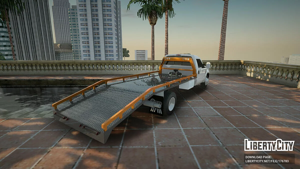 Ford Triton Grua RiderMods / GTA San Andreas