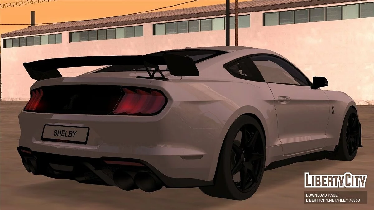 Mustang Shelby GT500 2020 / GTA San Andreas
