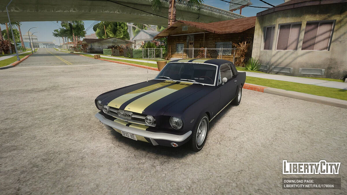 Ford Mustang GT MkI 1965 / GTA San Andreas