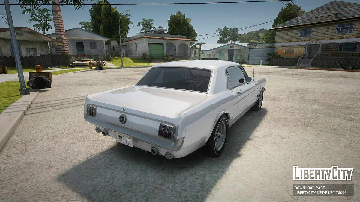 Ford Mustang GT MkI 1965 / GTA San Andreas