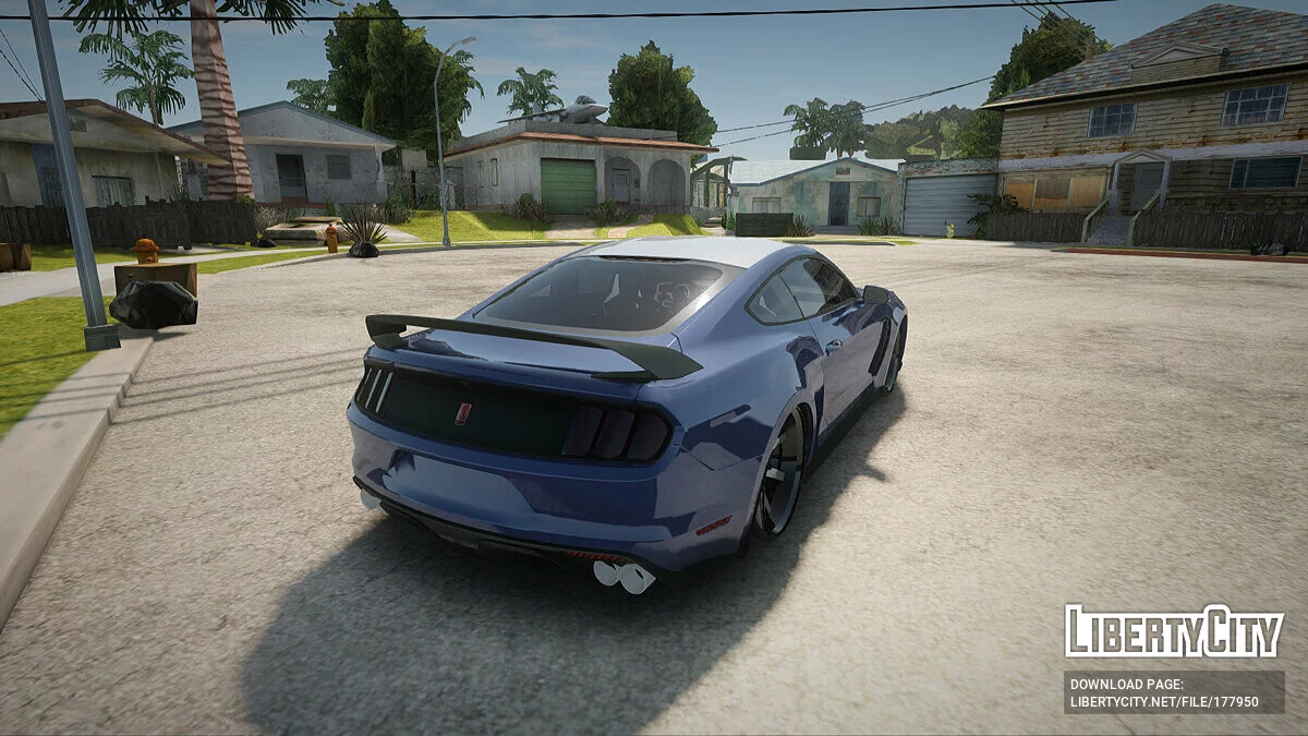 Ford Mustang Shelby GT350R 2016 / GTA San Andreas