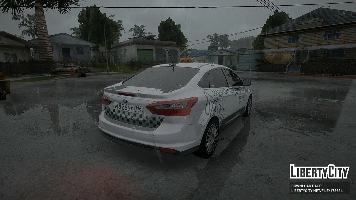 Ford Focus Такси Татарстан / GTA San Andreas