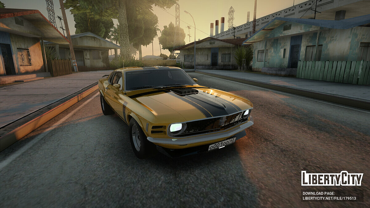 Скачать Ford Mustang Boss для GTA San Andreas