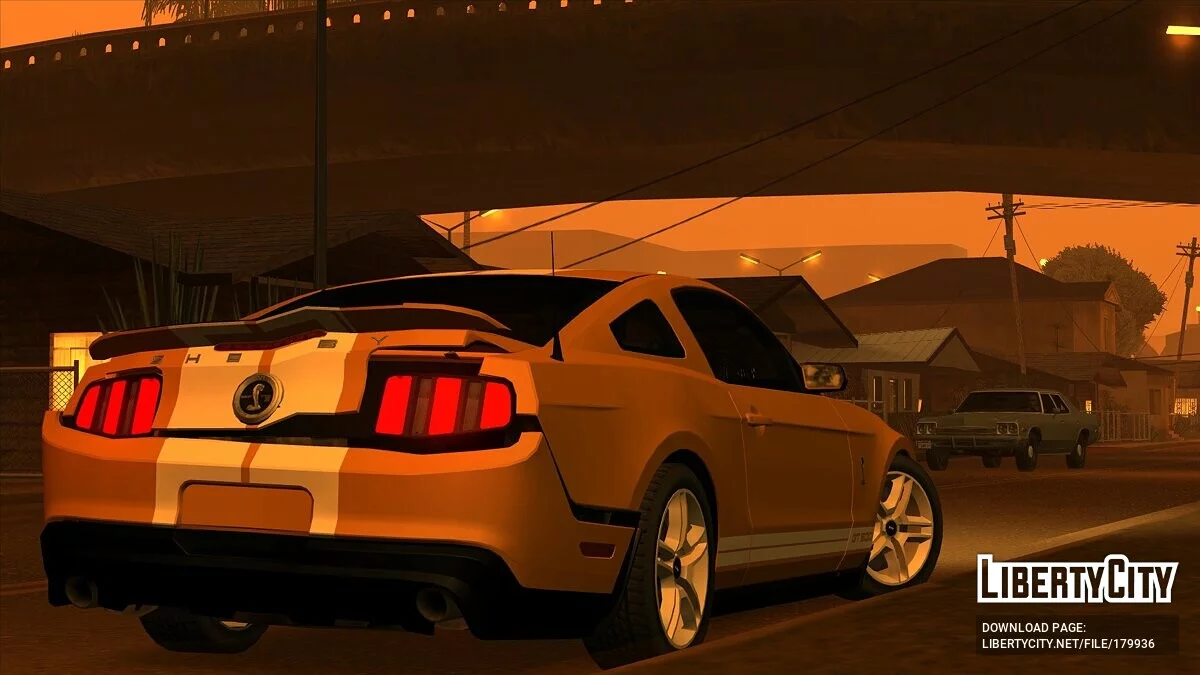Ford Mustang Shelby GT500 2010 / GTA San Andreas