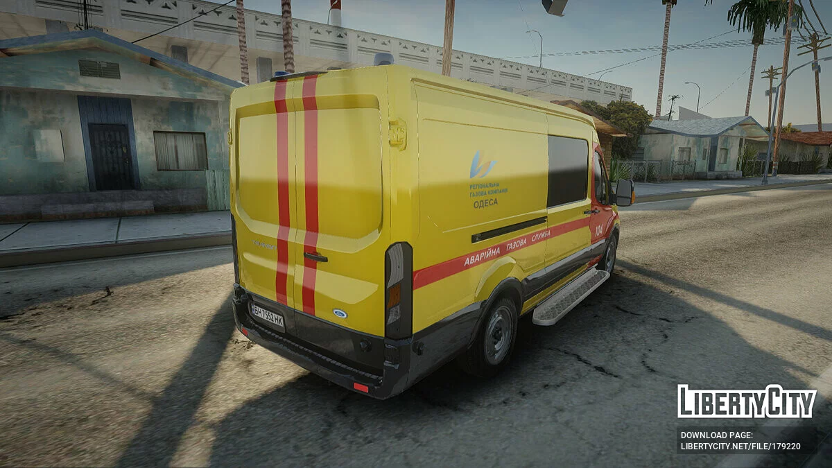 Ford Transit Газовая Служба Украины / GTA San Andreas