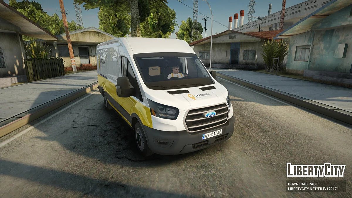 Ford Transit Укрпошта / GTA San Andreas